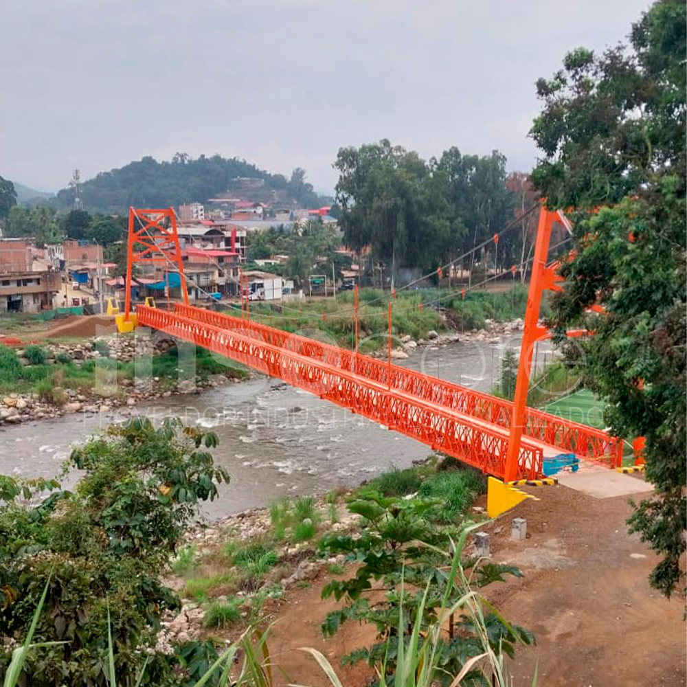 MONTAJE PUENTE SATIPO CONCLUIDO