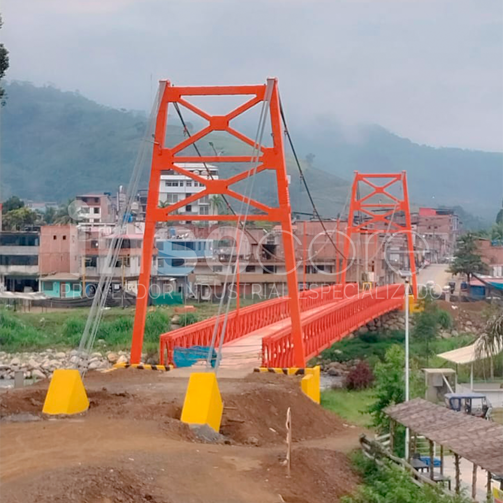 MONTAJE PUENTE SATIPO CONCLUIDO