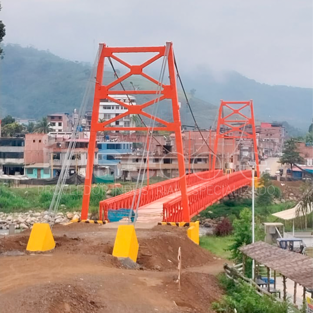 MONTAJE PUENTE SATIPO CONCLUIDO